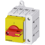 Siemens Switch Disconnector, 4 Pole, 63A Max Current, 63A Fuse Current