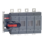 ABB Fuse Switch Disconnector, 4 Pole, 250A Fuse Current