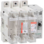 Schneider Electric Fuse Switch Disconnector, 3 Pole, 125A Max Current, 125A Fuse Current