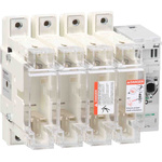 Schneider Electric Fuse Switch Disconnector, 4 Pole, 125A Max Current, 125A Fuse Current