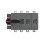 ABB Fuse Switch Disconnector, 4 Pole, 800A Fuse Current