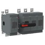 ABB Fuse Switch Disconnector, 4 Pole, 800A Fuse Current