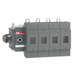 ABB Fuse Switch Disconnector, 4 Pole, 400A Fuse Current