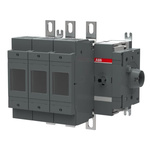 ABB Fuse Switch Disconnector, 3 Pole, 200A Fuse Current