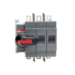 ABB Fuse Switch Disconnector, 3 Pole, 200A Fuse Current