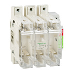 Schneider Electric Fuse Switch Disconnector, 3P Pole, 125A Max Current, 125A Fuse Current