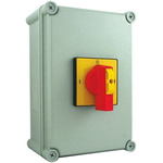 RS PRO 8P Pole DIN Rail Isolator Switch - 25A Maximum Current, 11kW Power Rating, IP65