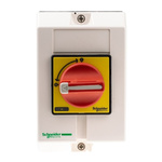Schneider Electric 3P Pole Panel Mount Isolator Switch - 16A Maximum Current, 5.5kW Power Rating, IP65