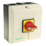 Schneider Electric 3P Pole Panel Mount Isolator Switch - 63A Maximum Current, 30kW Power Rating, IP65
