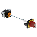 Schneider Electric 3P Pole Panel Mount Isolator Switch - 25A Maximum Current, 15kW Power Rating