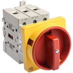 Allen Bradley 3P Pole Isolator Switch - 63A Maximum Current, 22kW Power Rating, IP66