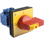 Kraus & Naimer 4P Pole Panel Mount Isolator Switch - 20A Maximum Current, 5.5kW Power Rating, IP65