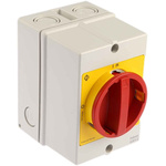 Kraus & Naimer 3P Pole Isolator Switch - 20A Maximum Current, 5.5kW Power Rating, IP66, IP67
