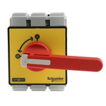 Schneider Electric 3P Pole Isolator Switch - 125A Maximum Current, 45W Power Rating