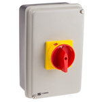 RS PRO 3P Pole Panel Mount Isolator Switch - 25A Maximum Current, 11kW Power Rating, IP54