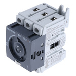 Socomec 3P Pole Isolator Switch - 16A Maximum Current, 7.5kW Power Rating, IP20