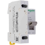 Schneider Electric 2P Pole DIN Rail Isolator Switch - 20A Maximum Current, IP40