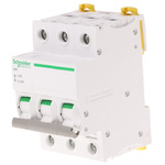 Schneider Electric 3P Pole Isolator Switch - 125A Maximum Current, IP20