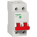 Schneider Electric 2P Pole DIN Rail Isolator Switch -