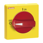 Lovato Red/Yellow Rotary Handle, GA Series