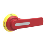 Lovato Red/Yellow Rotary Handle, GL Series