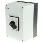 Eaton 4P Pole Surface Mount Isolator Switch - 63A Maximum Current, 37kW Power Rating, IP65