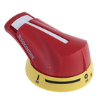 Socomec Red/Yellow Rotary Handle