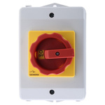 Siemens 3P Pole Isolator Switch - 25A Maximum Current, 9.5kW Power Rating, IP65