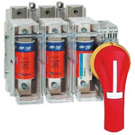 Schneider Electric Red/Yellow Rotary Handle