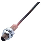 BALLUFF Inductive Barrel-Style Proximity Sensor, M8 x 1, 1.5 mm Detection, PNP Output, IP67