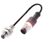 BALLUFF Inductive Barrel-Style Proximity Sensor, M8 x 1, 2 mm Detection, PNP Output, 10 → 30 V dc, IP68