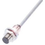 BALLUFF Inductive Barrel-Style Proximity Sensor, M12 x 1, 2 mm Detection, PNP Output, 10 → 30 V dc, IP68