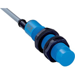 Sick CM Series Capacitive Barrel-Style Proximity Sensor, M18 x 1, 3 → 12 mm Detection, NPN Output, 10 →