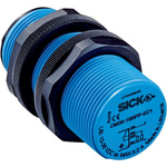 Sick CM Series Capacitive Barrel-Style Proximity Sensor, M30 x 1.5, 3 → 16 mm Detection, NPN Output, 10 →