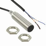 Omron Inductive Barrel-Style Inductive Proximity Sensor, M18 x 1, 8 mm Detection, NPN Output, 10 → 30 V dc, IP67