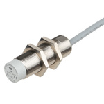 Carlo Gavazzi ICS18 Series Inductive Barrel-Style Inductive Proximity Sensor, M18 x 1, 14 mm Detection, NPN Output, 8