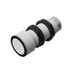 Carlo Gavazzi UA30CAD Series Ultrasonic Barrel-Style Ultrasonic Sensor, M18 x 1, 350 → 6000 mm Detection, PNP