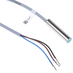 Pepperl + Fuchs Inductive Barrel-Style Proximity Sensor, 2 mm Detection, PNP Output, 10 → 30 V dc, IP67