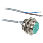 Pepperl + Fuchs Inductive Barrel-Style Proximity Sensor, M30 x 1.5, 15 mm Detection, PNP Output, 5 → 36 V dc,