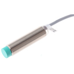 Pepperl + Fuchs Inductive Barrel-Style Proximity Sensor, M12 x 1, 4 mm Detection, NPN Output, 5 → 36 V dc, IP68
