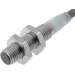 Omron Inductive Barrel-Style Proximity Sensor, M8 x 1, 2 mm Detection, PNP Output, 12 → 24 V dc, IP67
