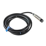 Omron Inductive Barrel-Style Proximity Sensor, M12 x 1, 8 mm Detection, NPN Output, 12 → 24 V dc, IP67