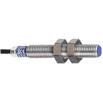 Telemecanique Sensors Inductive Barrel-Style Proximity Sensor, M8 x 1, 2.5 mm Detection, NPN Output, 12 → 48 V