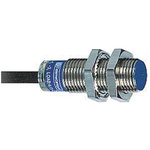 Telemecanique Sensors Inductive Barrel-Style Proximity Sensor, M12 x 1, 2 mm Detection, NPN Output, 12 → 48 V