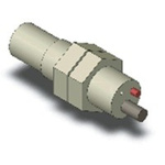 Omron Capacitive Barrel-Style Proximity Sensor, M18 x 1, 10 mm Detection, NPN Output, 10 → 30 V dc, IP66