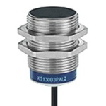 Telemecanique Sensors Inductive Barrel-Style Proximity Sensor, M30 x 1.5, 15 mm Detection, NPN Output, 12 → 24 V