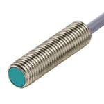 Pepperl + Fuchs Inductive Barrel-Style Proximity Sensor, M8 x 1, 2 mm Detection, PNP Output, 10 → 30 V dc, IP67