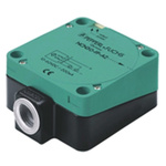 Pepperl + Fuchs Inductive Block-Style Proximity Sensor, 40 mm Detection, 20 → 253 V ac, IP68