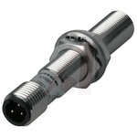 Turck Inductive Barrel-Style Proximity Sensor, M12 x 1, 4 mm Detection, 10 → 300 V dc, 20 → 250 V ac, IP67