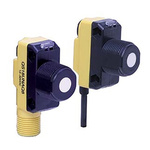 Banner Ultrasonic Block-Style Proximity Sensor, M18 x 1, 50 → 500 mm Detection, PNP Output, 12 → 30 V dc,